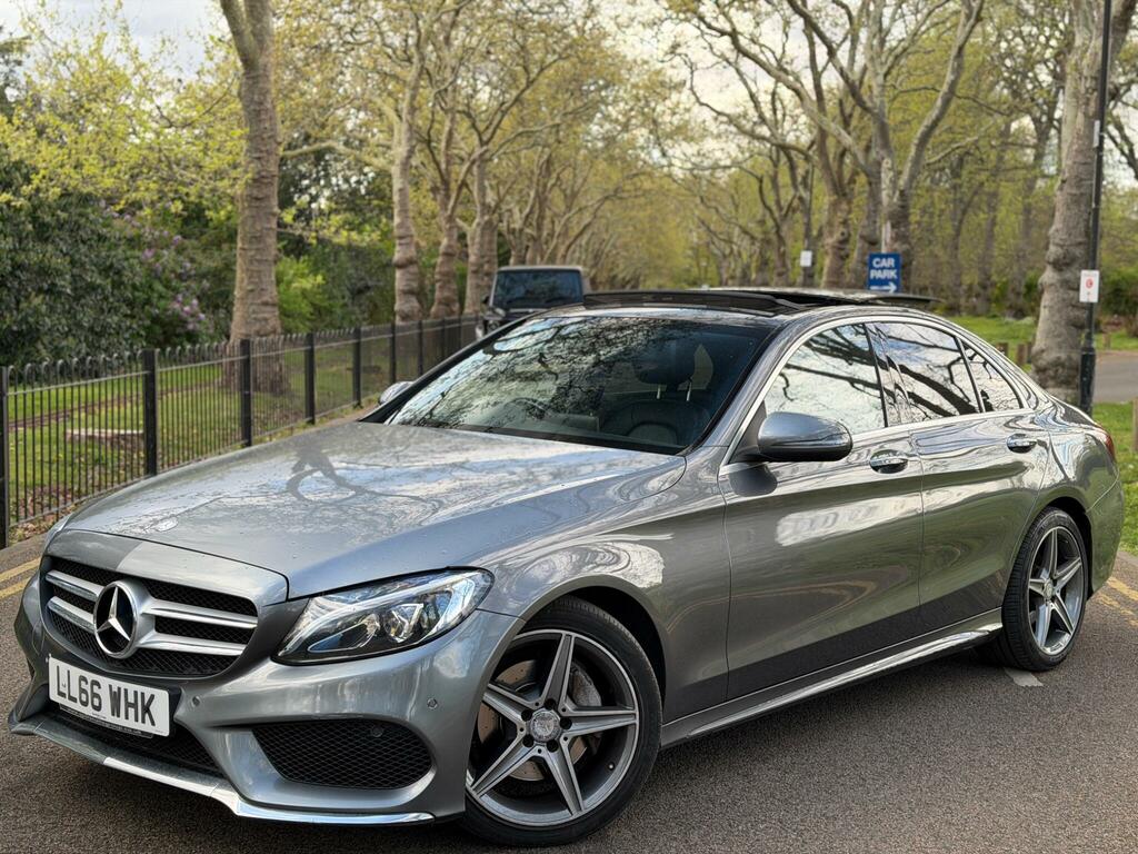 Mercedes-Benz C Class 2.1 C220d Amg Line Premium 7G-tronic Euro 6 S LL66WHK Grey #5