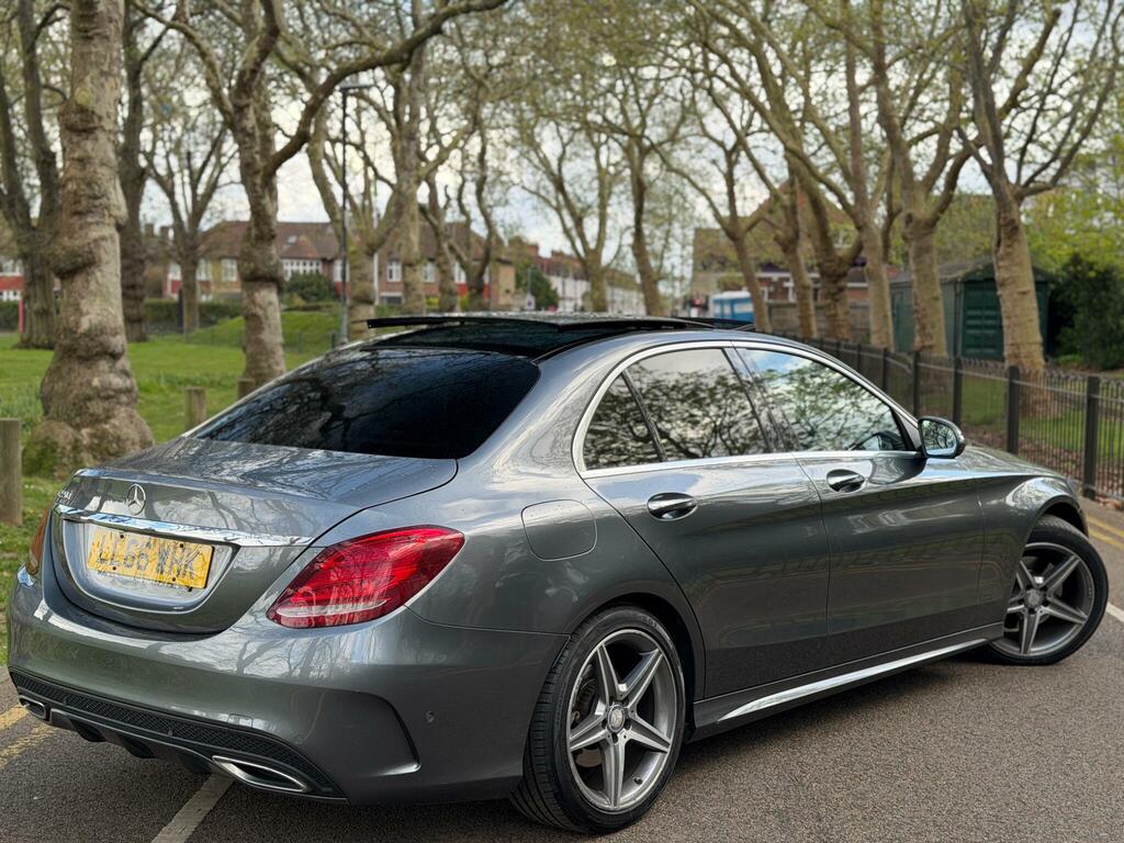 Mercedes-Benz C Class 2.1 C220d Amg Line Premium 7G-tronic Euro 6 S LL66WHK Grey #6
