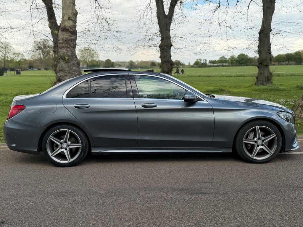 Mercedes-Benz C Class 2.1 C220d Amg Line Premium 7G-tronic Euro 6 S LL66WHK Grey #3