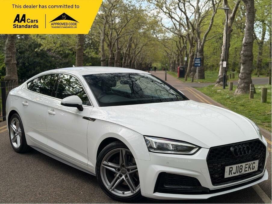 Audi A5 1.4 Tfsi S Line Sportback S Tronic Euro 6 Ss White
