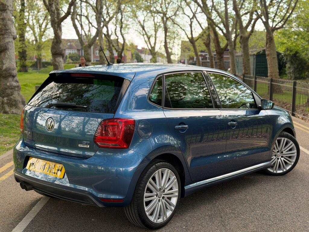 Volkswagen Polo 1.4 Tsi Bluemotion Tech Act Bluegt Dsg Euro 6 Ss Blue #6