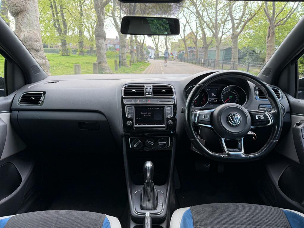 Volkswagen Polo 1.4 Tsi Bluemotion Tech Act Bluegt Dsg Euro 6 Ss Blue #4