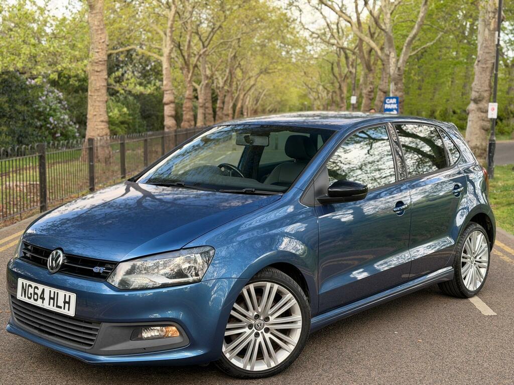Volkswagen Polo 1.4 Tsi Bluemotion Tech Act Bluegt Dsg Euro 6 Ss Blue #5