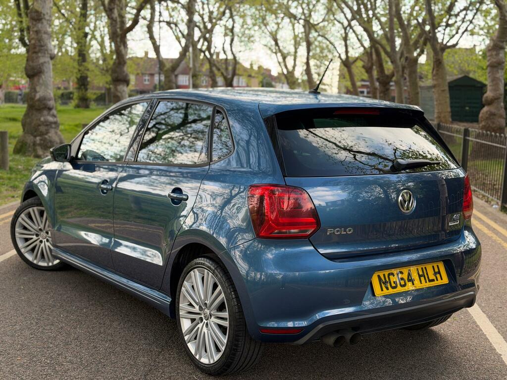 Volkswagen Polo 1.4 Tsi Bluemotion Tech Act Bluegt Dsg Euro 6 Ss Blue #2