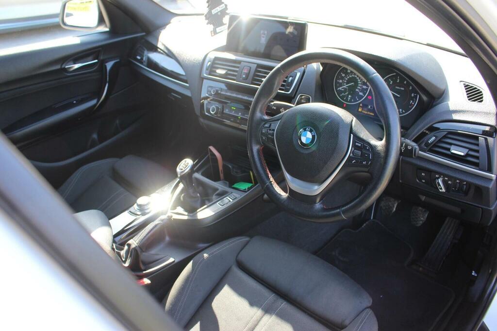 BMW 1 Series 1.5 118I Sport Euro 6 Ss AK17WHV White #5