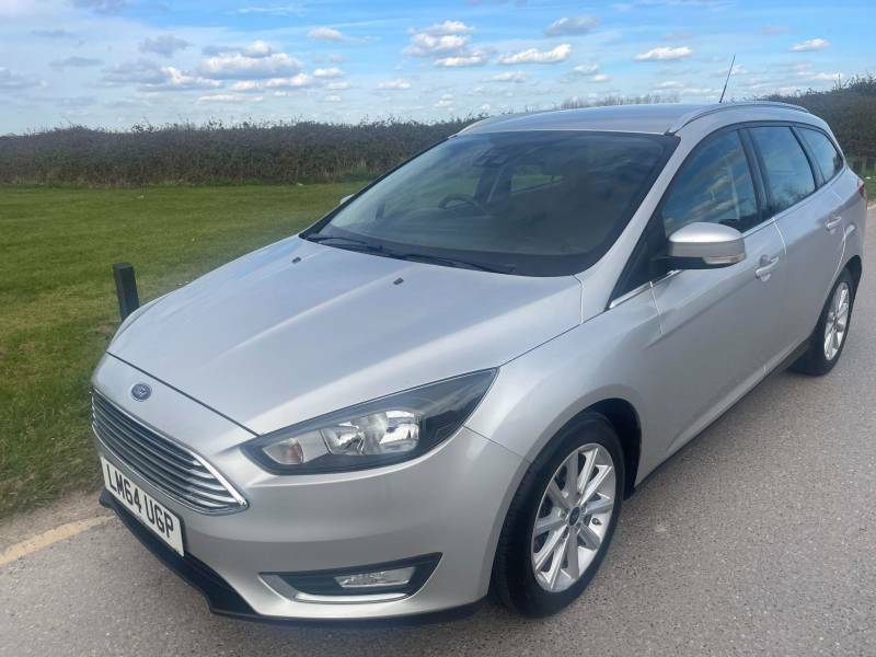 Ford Focus 1.6 125 Titanium Powershift - 2014 64 LM64UGP Silver #3