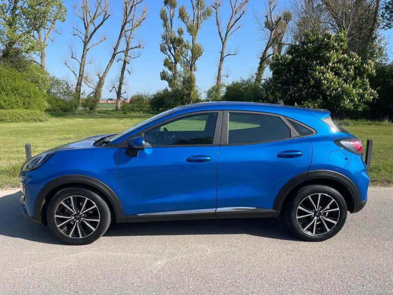 Ford Puma 1.0 Ecoboost Hybrid Mhev 155 Titanium - 2023 KF23VVW Blue #5