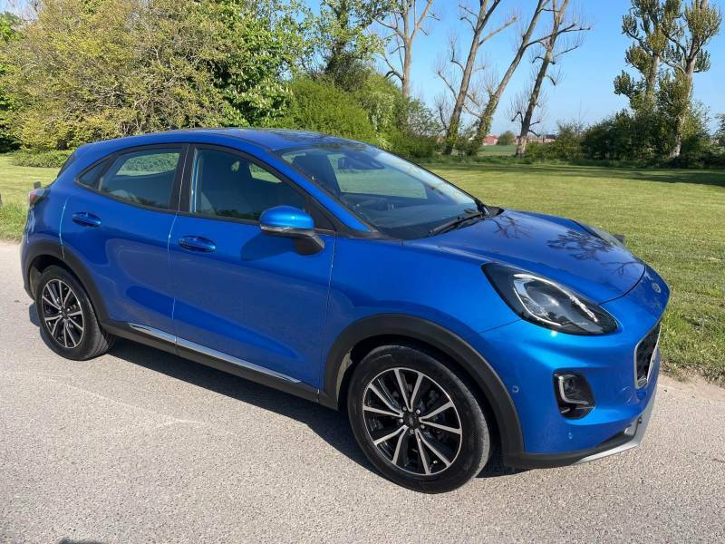 Ford Puma 1.0 Ecoboost Hybrid Mhev 155 Titanium - 2023 Blue