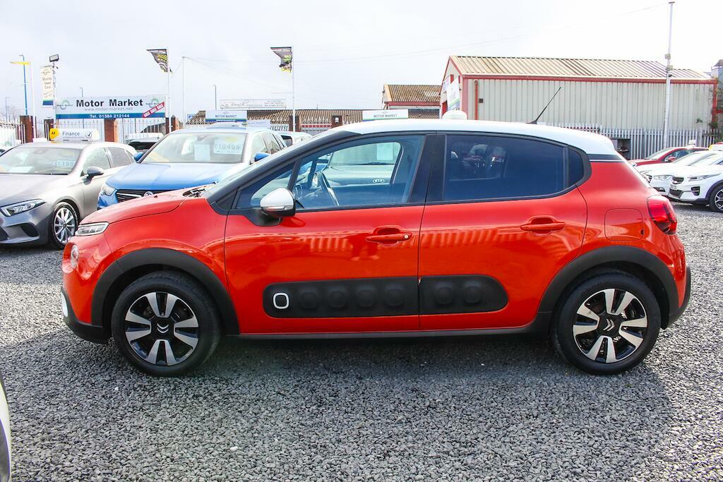 Citroen C3 1.2 Puretech Flair Euro 6 CN18FAU Orange #4