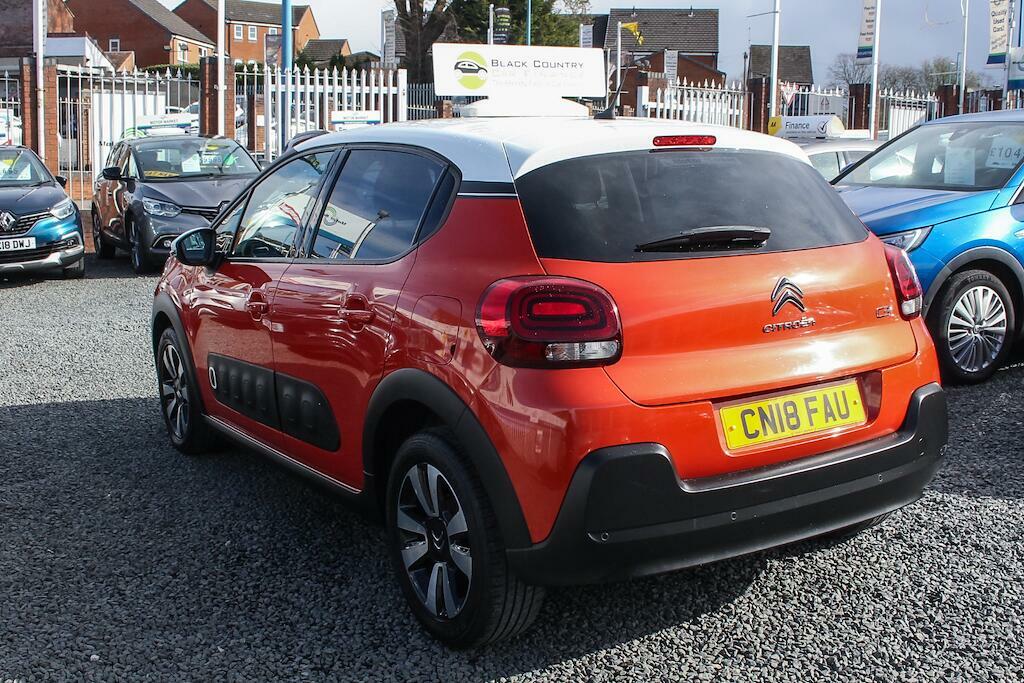 Citroen C3 1.2 Puretech Flair Euro 6 CN18FAU Orange #5