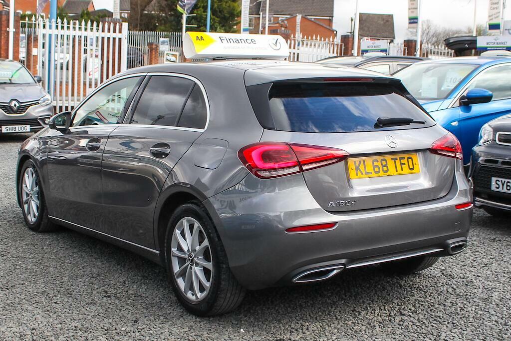 Mercedes-Benz A Class 1.5 A180d Sport 7G-dct Euro 6 Ss KL68TFO Grey #5