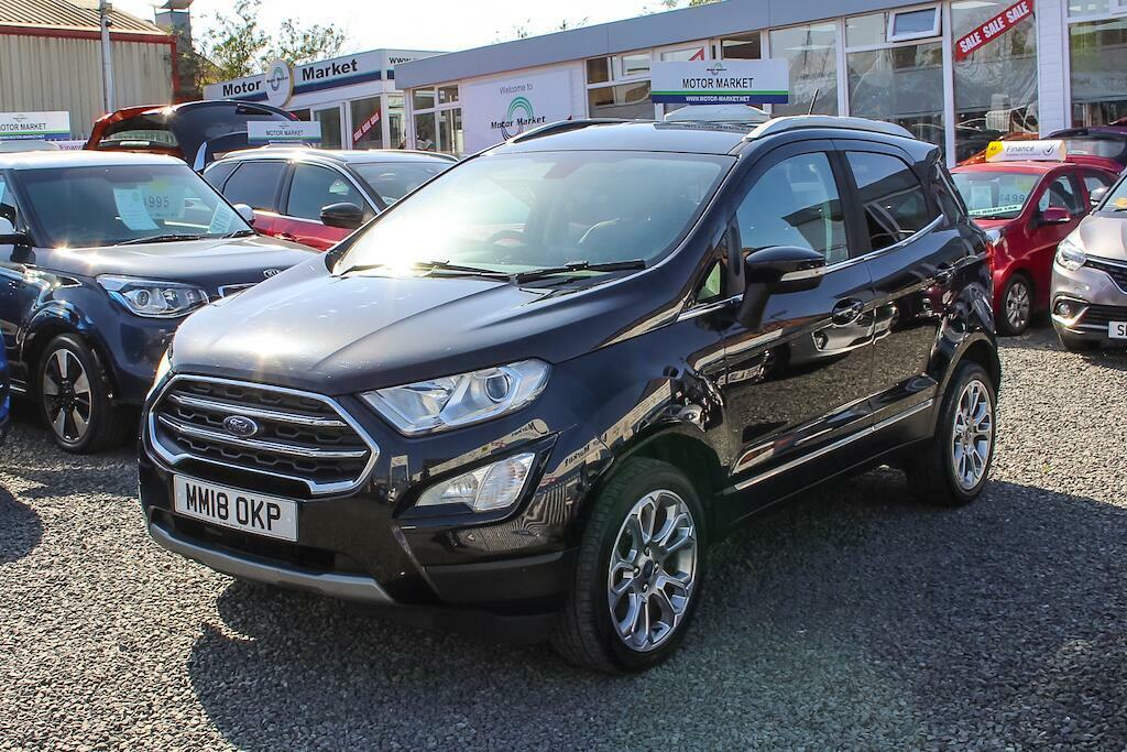 Ford Ecosport 1.0T Ecoboost Titanium Euro 6 Ss MM18OKP Black #3