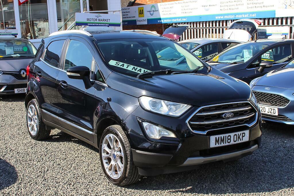 Ford Ecosport 1.0T Ecoboost Titanium Euro 6 Ss Black