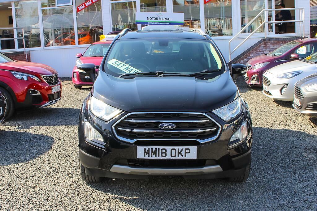 Ford Ecosport 1.0T Ecoboost Titanium Euro 6 Ss MM18OKP Black #2