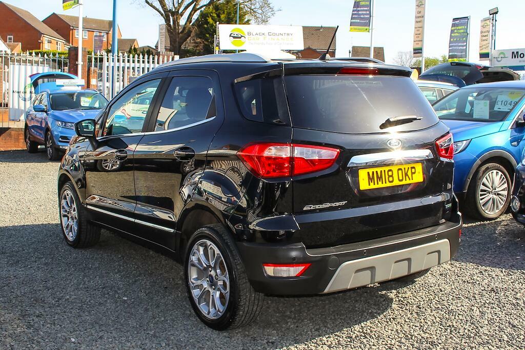 Ford Ecosport 1.0T Ecoboost Titanium Euro 6 Ss MM18OKP Black #5