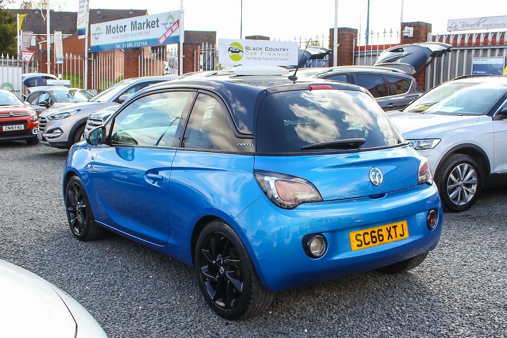 Vauxhall Adam 1.2I Ecoflex Energised Euro 6 Ss SC66XTJ Blue #5