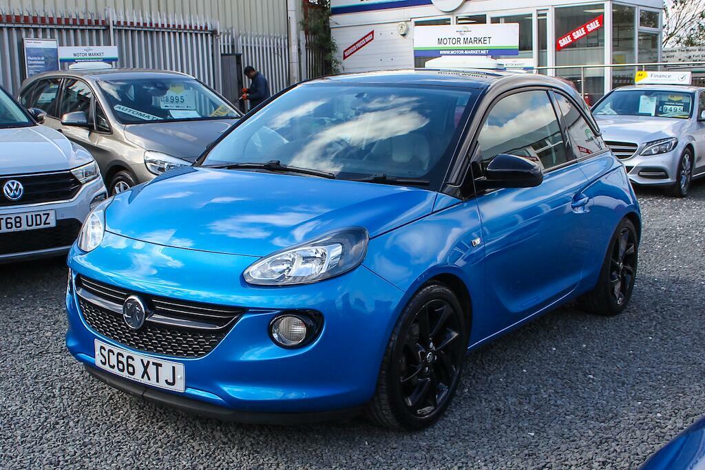 Vauxhall Adam 1.2I Ecoflex Energised Euro 6 Ss SC66XTJ Blue #3