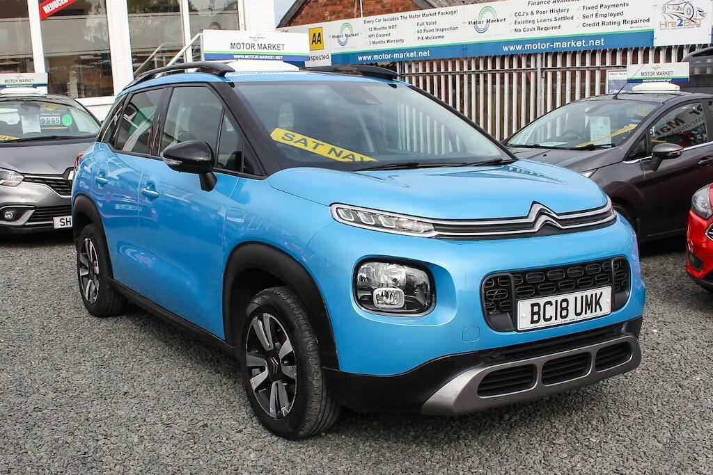 Citroen C3 Aircross 1.2 Puretech Flair Euro 6 Blue