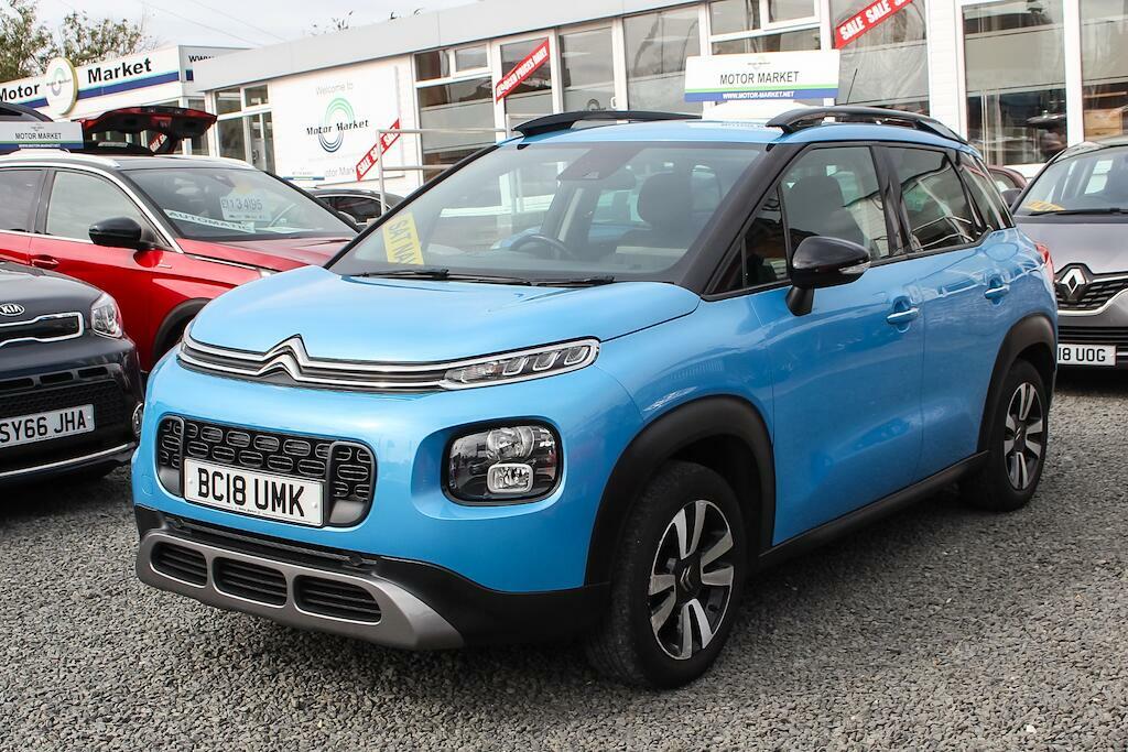 Citroen C3 Aircross 1.2 Puretech Flair Euro 6 BC18UMK Blue #3