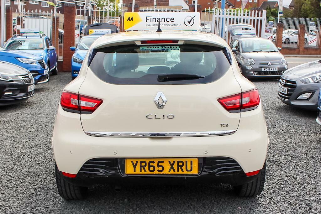 Renault Clio 0.9 Tce Dynamique S Nav Euro 6 Ss YR65XRU White #6