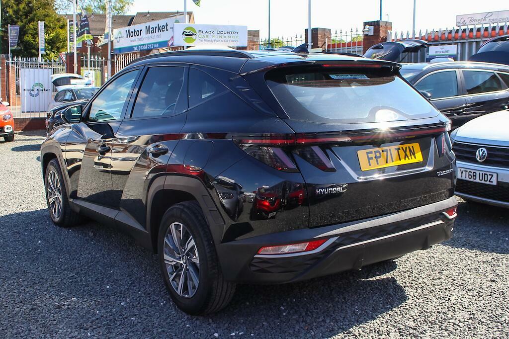 Hyundai Tucson 1.6 T-gdi Se Connect Euro 6 Ss FP71TXN Black #5