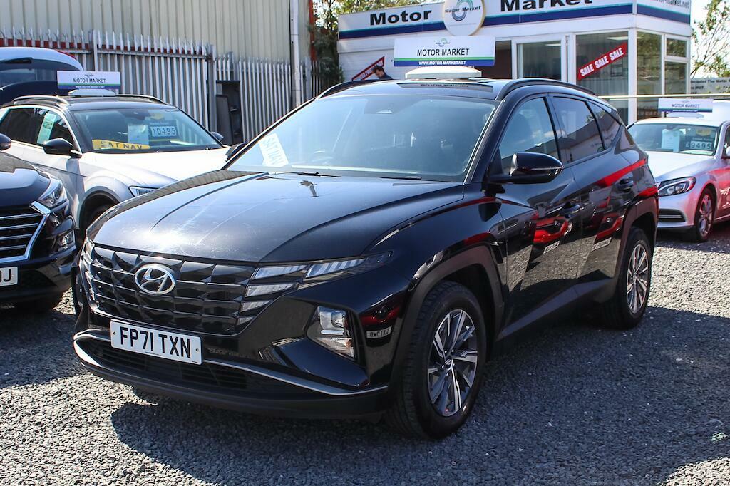 Hyundai Tucson 1.6 T-gdi Se Connect Euro 6 Ss FP71TXN Black #3