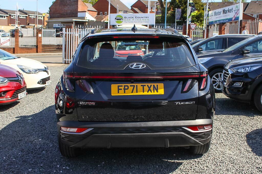 Hyundai Tucson 1.6 T-gdi Se Connect Euro 6 Ss FP71TXN Black #6
