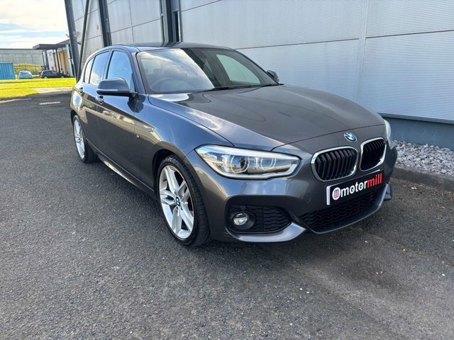 BMW 1 Series 1.5 116D M Sport Hatchback Euro YA17UUX Grey #2