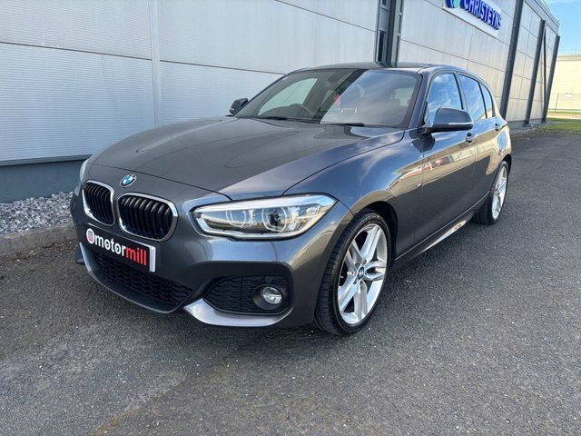BMW 1 Series 1.5 116D M Sport Hatchback Euro YA17UUX Grey #4