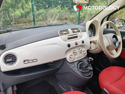 Fiat 500 1.2 Pop Hatchback PE62SMU White #6