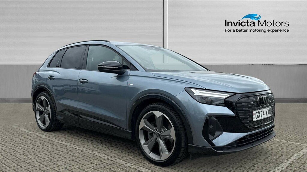 Audi Q4 E Tron Black Edition Blue