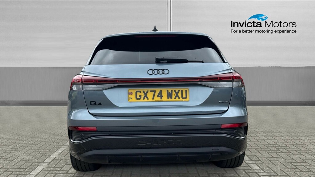 Audi Q4 E Tron Black Edition GX74WXU Blue #4