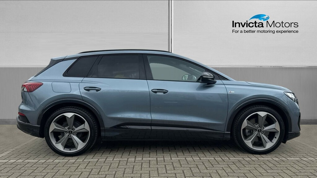 Audi Q4 E Tron Black Edition GX74WXU Blue #2