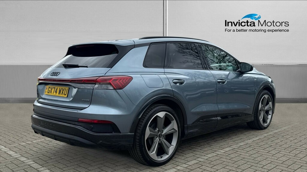 Audi Q4 E Tron Black Edition GX74WXU Blue #3