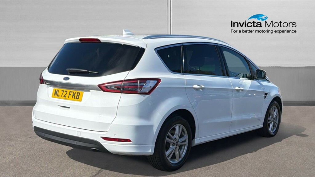 Ford S-Max Titanium ML72FKB White #3