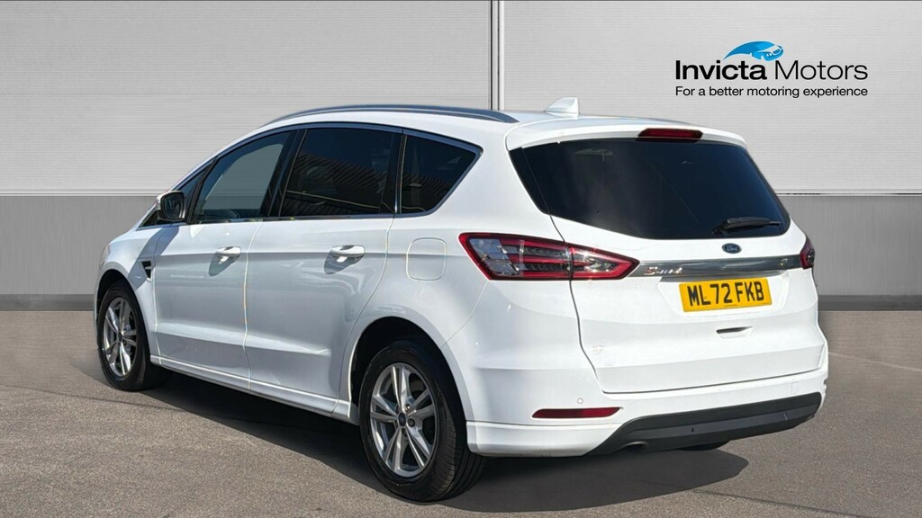 Ford S-Max Titanium ML72FKB White #5