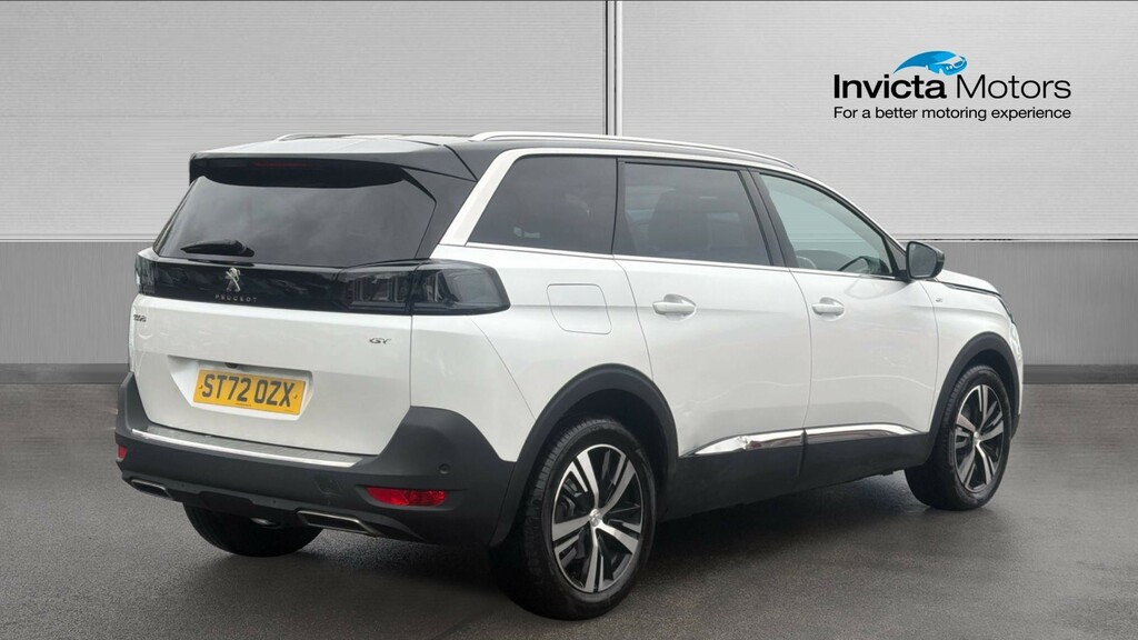 Peugeot 5008 Gt White #3