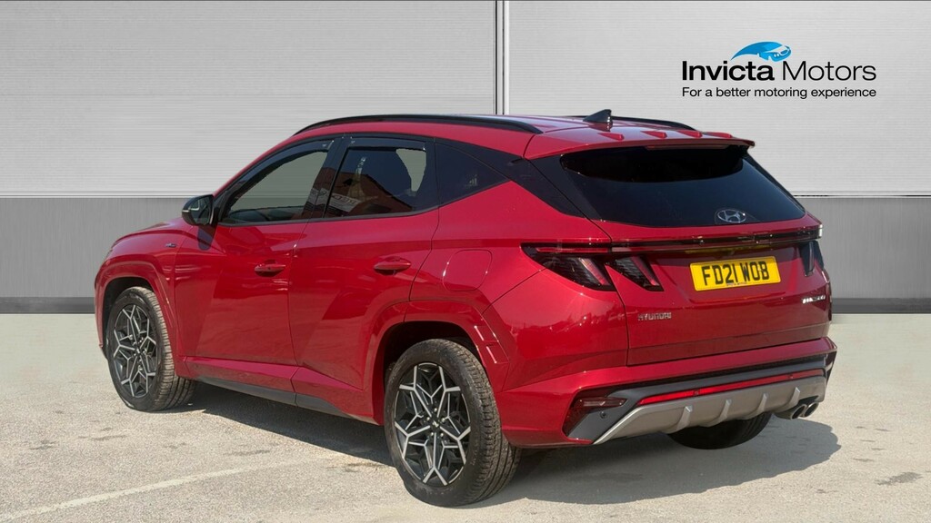 Hyundai Tucson N Line Red #5