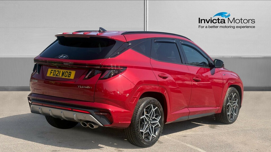 Hyundai Tucson N Line Red #3