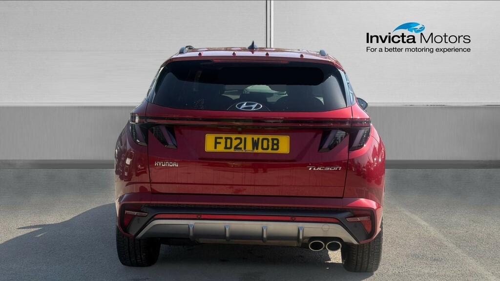 Hyundai Tucson N Line Red #4