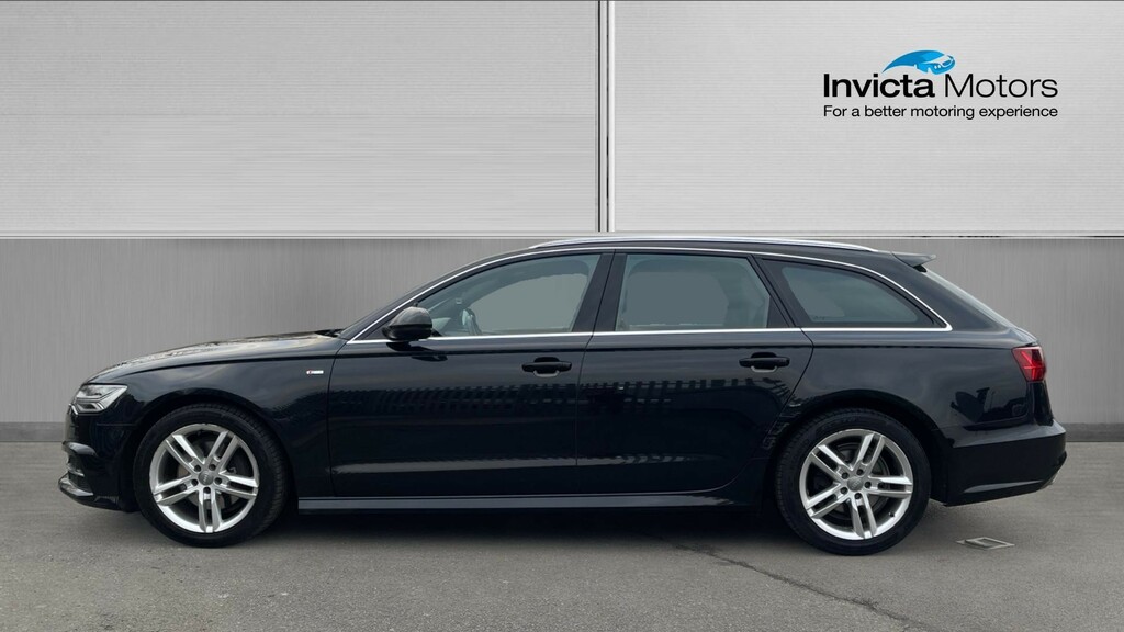 Audi A6 S Line Quattro Estate PY67LUO Black #6