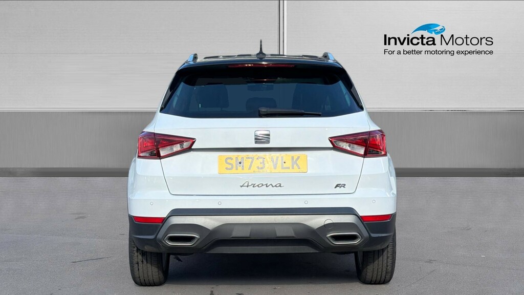 Seat Arona Fr SM73VLK White #4