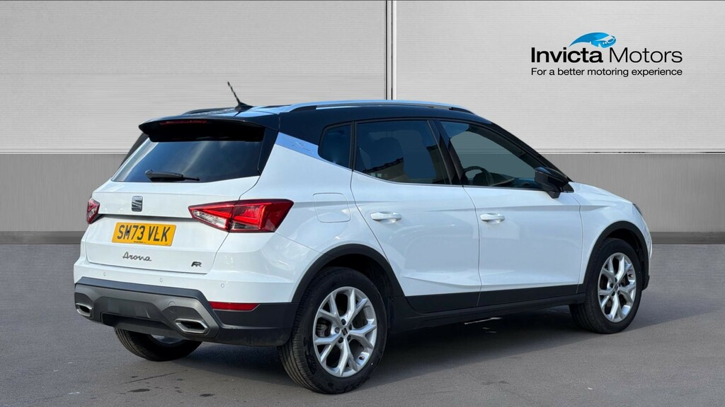 Seat Arona Fr SM73VLK White #3