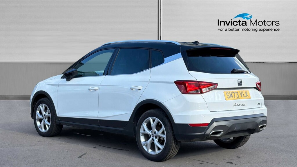 Seat Arona Fr SM73VLK White #5