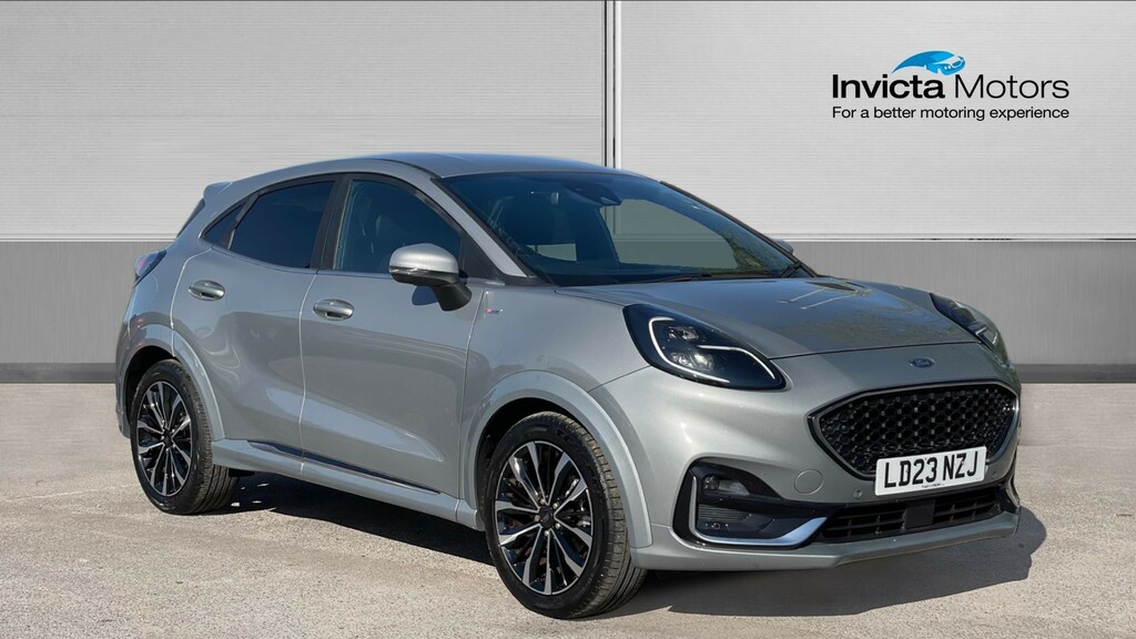 Ford Puma St-line Vignale Silver