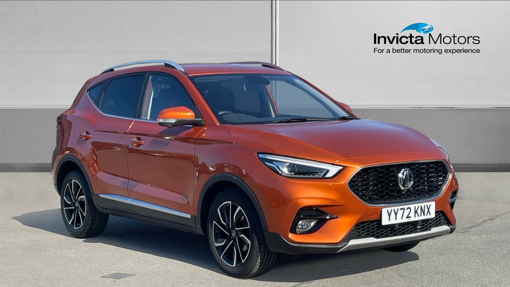 MG ZS Exclusive Orange