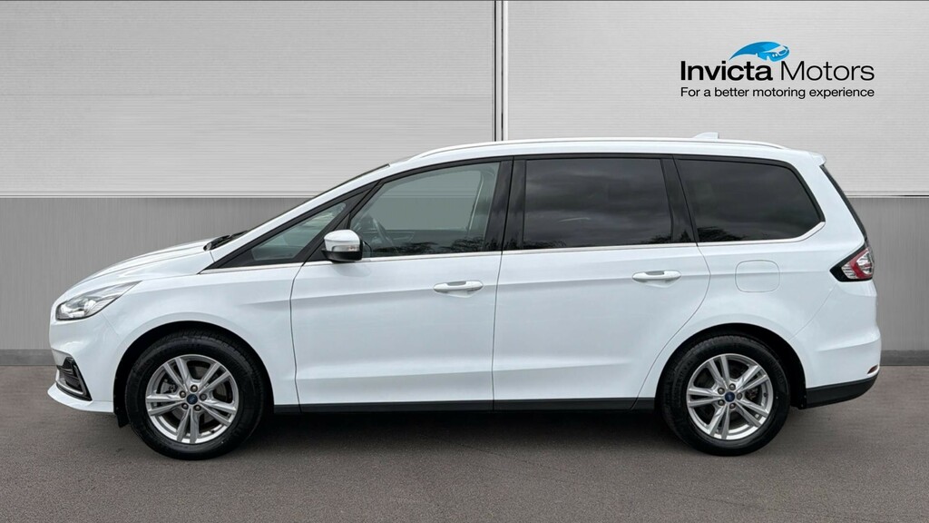 Ford Galaxy Titanium White #6