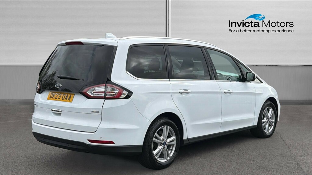 Ford Galaxy Titanium White #3