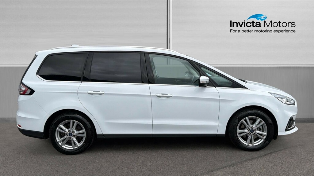 Ford Galaxy Titanium White #2