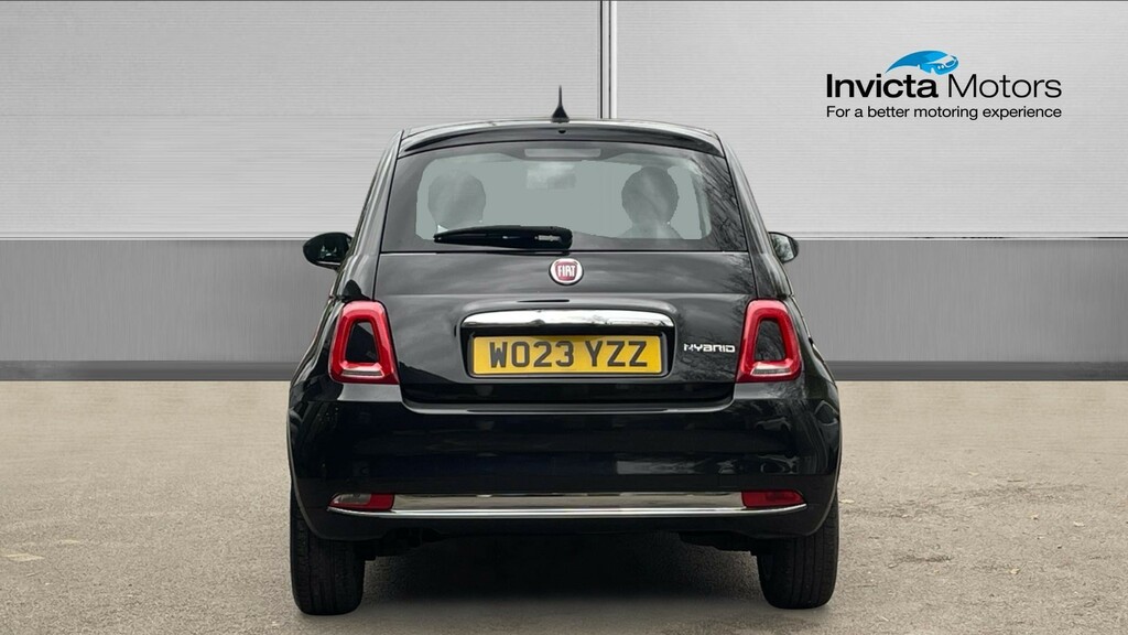 Fiat 500 Mild Hybrid WO23YZZ Black #4